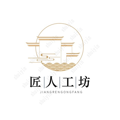 匠人工坊logo设计