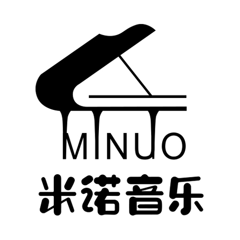 米诺音乐logo设计