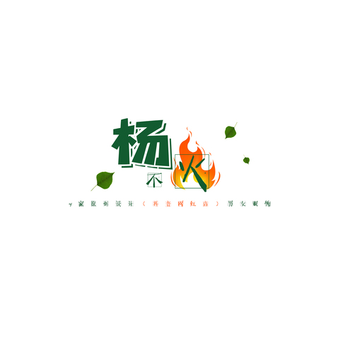 杨不火logo设计