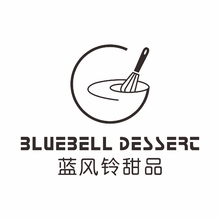 藍風鈴甜品