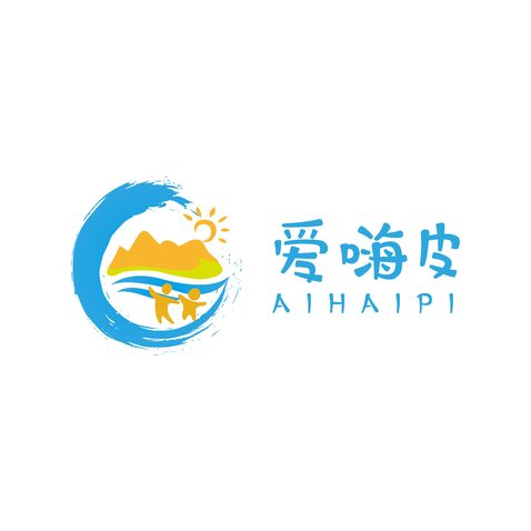 爱嗨皮logo设计