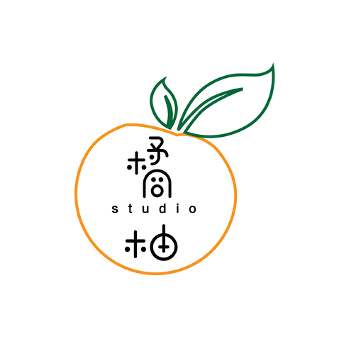 橘柚studiologo设计