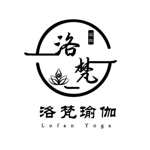 洛梵瑜伽logo设计