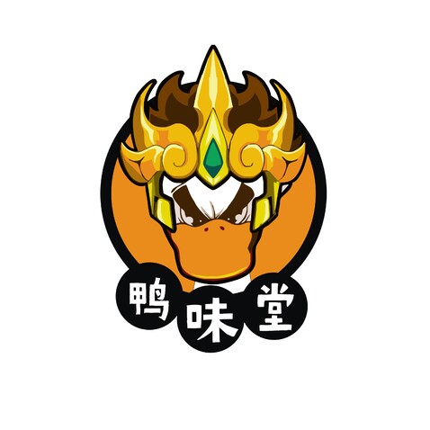 鸭味堂logo设计