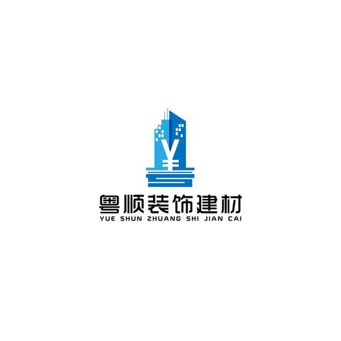 粤顺装饰建材logo设计