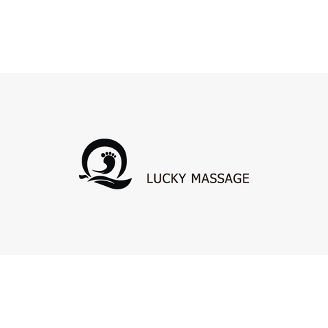 Lucky Massage足疗店logo设计