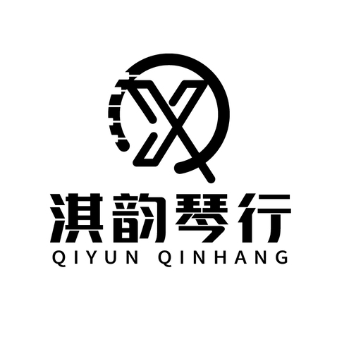 淇韵琴行logo设计