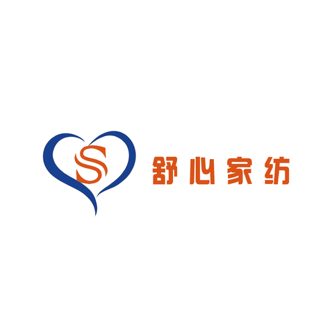 舒心家纺logo设计