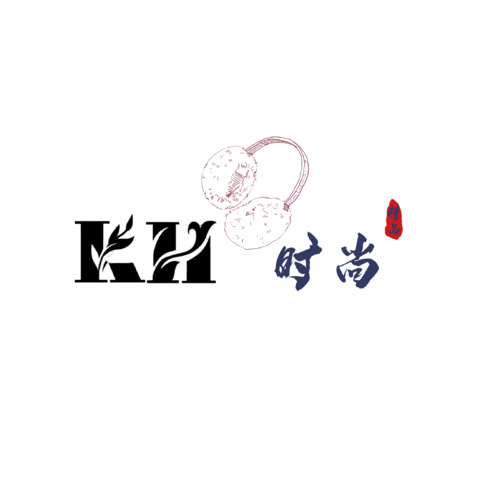 kh时尚logo设计