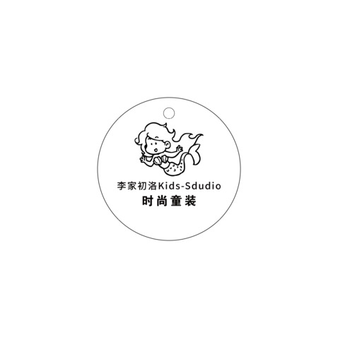 李家初洛 kidslogo设计