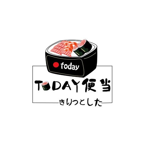 today便当logo设计