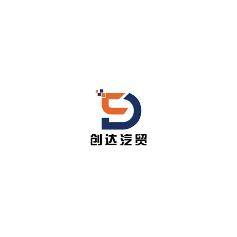 创达汽贸logo设计