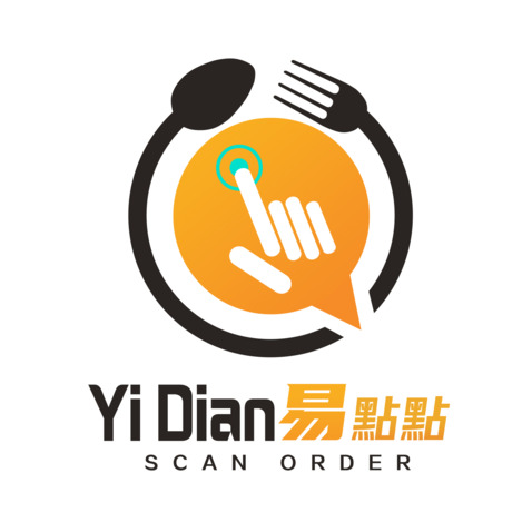 YIDIAN易點點logo设计