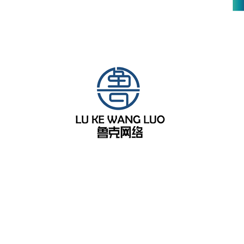 鲁克网络logo设计