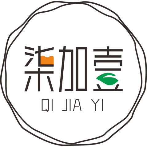 柒加壹logo设计