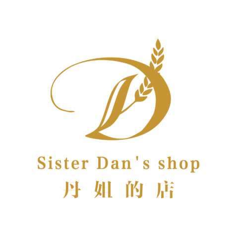 丹姐的店logo设计