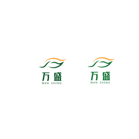 万盛茶叶logo设计