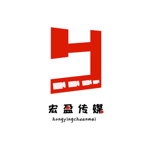 宏盈传媒logo设计