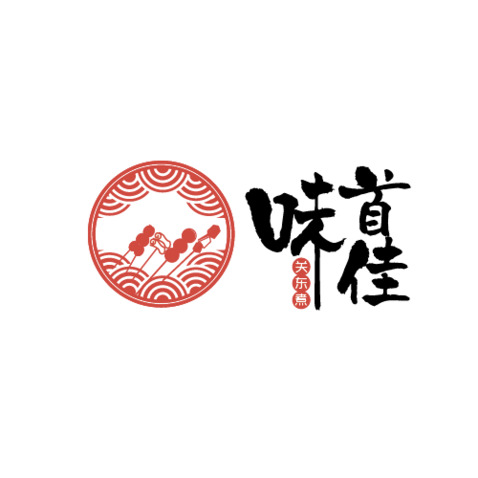 味首佳logo设计