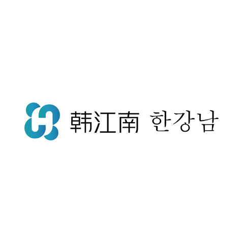 韩江南 한강남logo设计