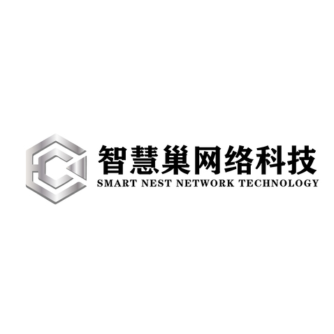 智慧巢网络科技logo设计