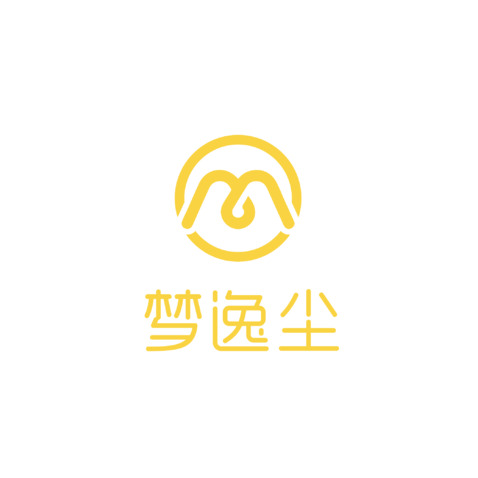 梦逸尘logo设计