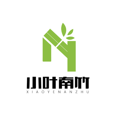 小叶南竹logo设计