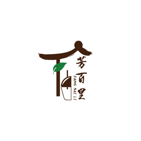 芳百里logo设计