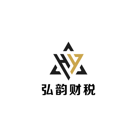 弘韵财税logo设计