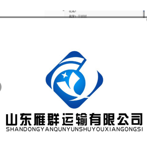 雁群运输有限公司logo设计