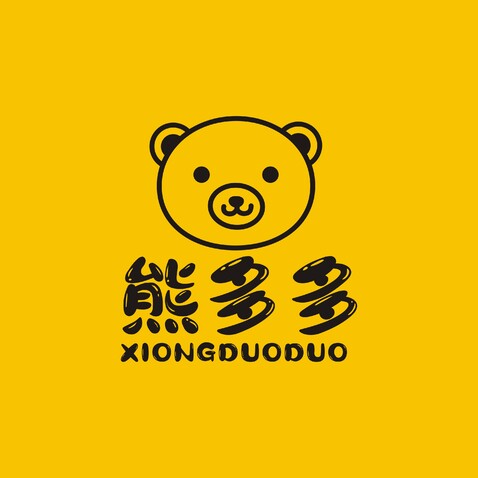 熊多多logo设计