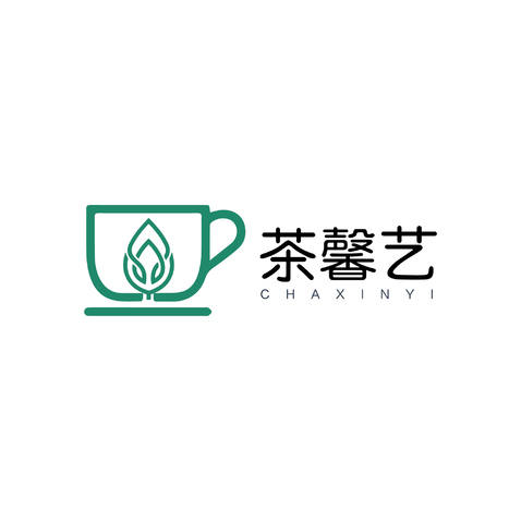 茶馨艺logo设计