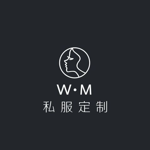 WM礼服定制logo设计