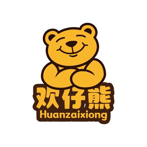 欢仔熊logo设计