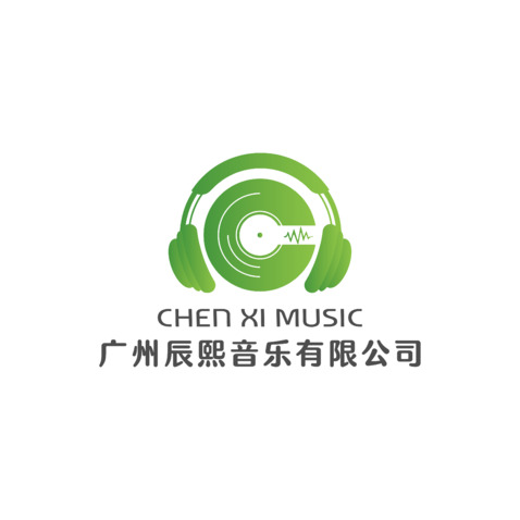 广州辰熙音乐有限公司logo设计