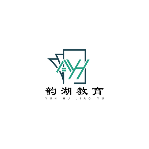 韵湖教育logo设计