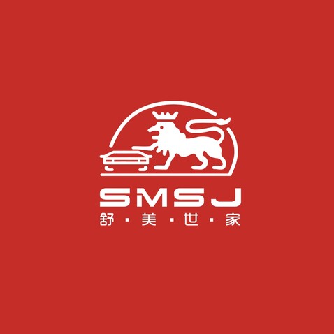 SMSJ舒美世家logo设计