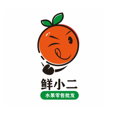 鲜小二logo设计