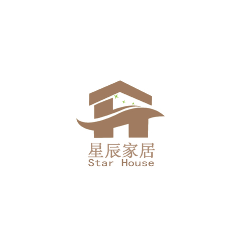 星辰家居logo设计