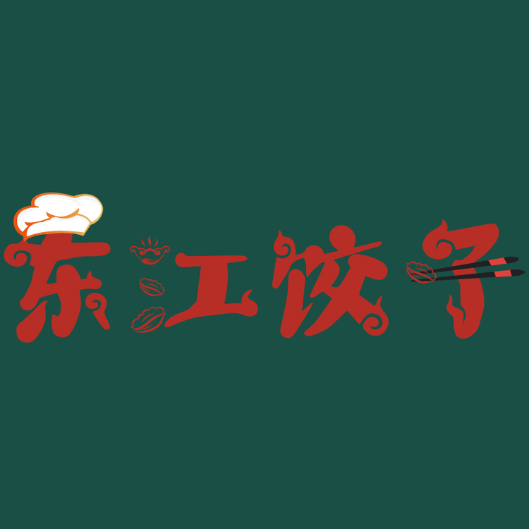 东江饺子logo