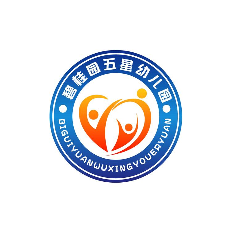 碧桂园五星幼儿园logo