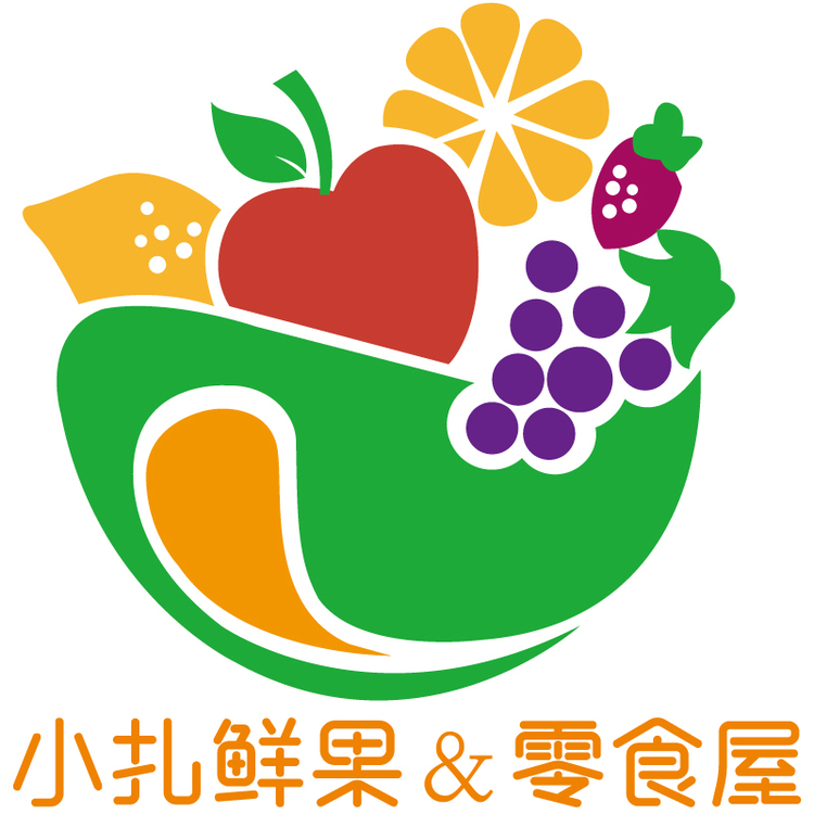 小扎鲜果零食屋logo