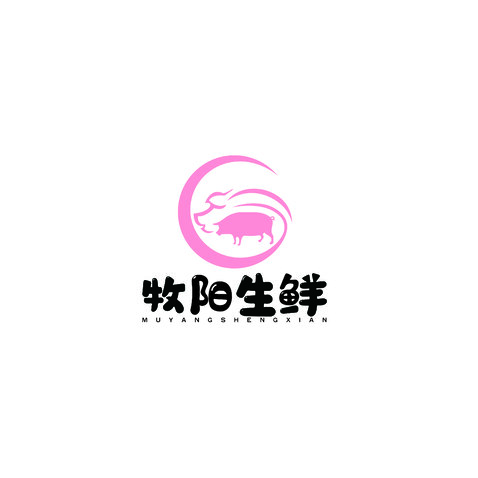 牧阳生鲜logo设计