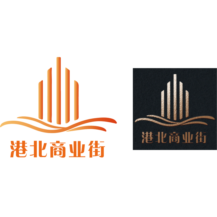 港北商业街logo