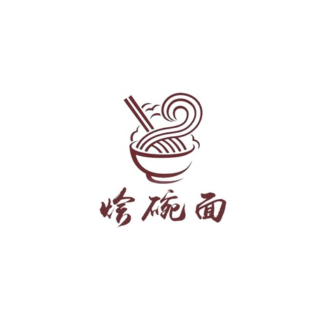 烩碗面logo设计