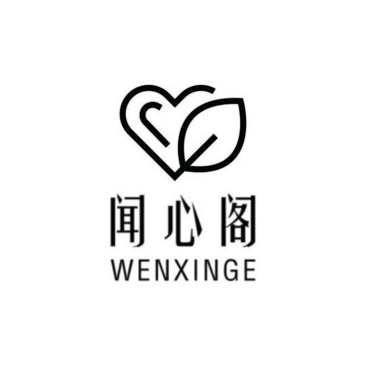 闻心阁logo