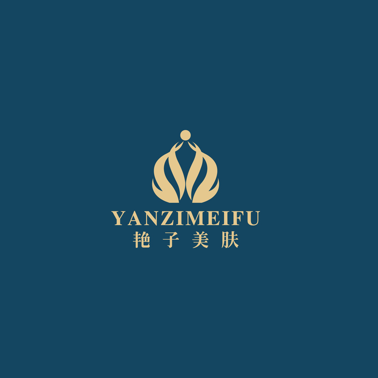 艳子美肤logo