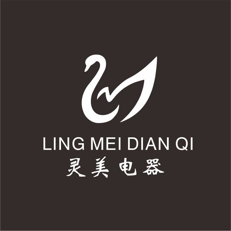 灵美电器logo