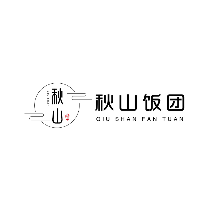 秋山饭团logo