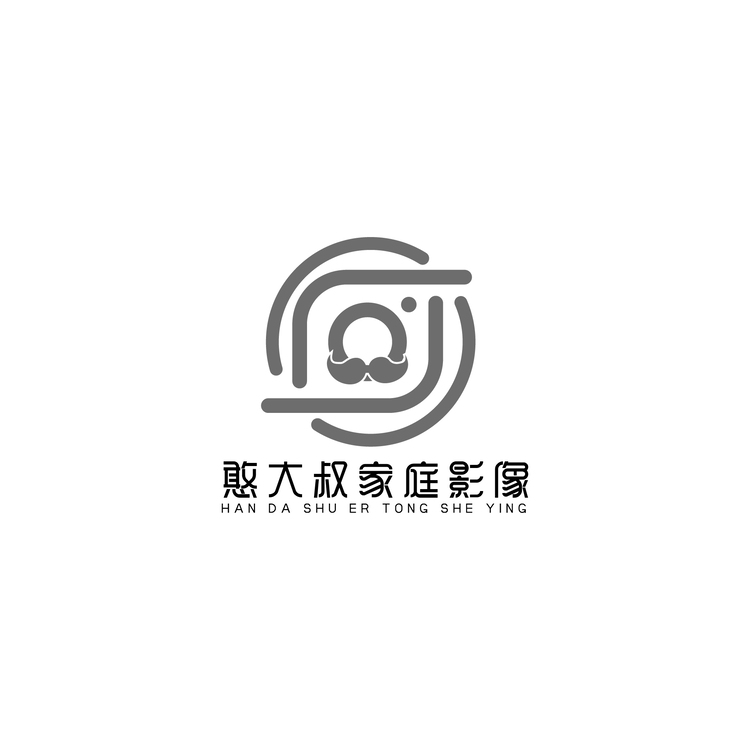 憨大叔家庭影像logo